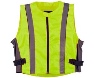 GMS Taslan Warning Vest, yellow, size XL for Men