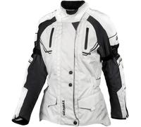GMS Taylor Ladies Motorcycle Textile Jacket, black-beige, size 7XL for Women