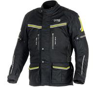 GMS Terra Eco Motorcycle Textile Jacket, black-yellow, size 2XL for Men