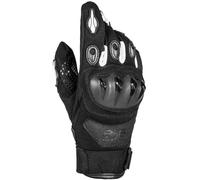 GMS Tiger Motorcycle Motorcycle Gloves, black-white, size M for Men