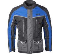 GMS Twister Neo waterproof Motorcycle Textile Jacket, black-blue, size M for Men