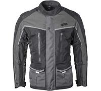 GMS Twister Neo waterproof Motorcycle Textile Jacket, black-grey, size 6XL for Men