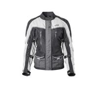 GMS Twister Neo waterproof Ladies Motorcycle Textile Jacket, black-grey-white, size S for Women