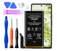 GMSB3 Battery for Google Pixel 6, 4614mAh Battery Replacement Compatible with Google Pixel 6 Model GB7N6,G9S9B, G9S9B16, GR1YH with Repair Tool Kits(Not for 6 Pro)