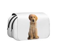 GMSGHJHDR Large Pencil Case Puppy Dog 3D Print Double Clamshell Pen Case, Double Zippers Pencil Pen Bag Pouch Stationery Storage Organizer for School, Students, Girls, Boys