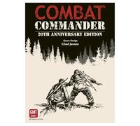GMT Games Combat Commander 20th Anniversary Edition Board Game, Europe and Mediterranean Theater, World War II Tactical Infantry Combat, for Adults Ages 18+