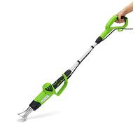 GMtes 2000W 3 in 1 Weeds Burner Electric Thermal Weeder Hot Air Weeds Grass Flame Durable Safe Garden Tool with 5 Nozzles