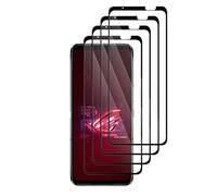 GMUJIAO [4 Pack Compatible with Asus ROG Phone 7 Ultimate for Tempered Glass Screen Protector,Tempered Glass Film,Premium Shatterproof Protection,9H-Hardness-Black