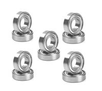 GMVGKLCPCF 10Pcs/lot 603-699 Miniature Deep Groove Ball Bearing 604 605 606 608 623 624 626 628 686 687 688 692 697 696 ZZ 2RS 2Z Bearings(ZZ,ABEC 1_639-9X30X10MM)
