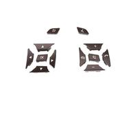 GMVGKLCPCF Car Steering Wheel Menu Control Switch Button Fit For Mercedes For Benz C E A GLK CLS Class W204 X204 W212 W218 W156 W176 W117 W172 W246(1 Pair Brown)