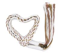 Gmwjinq Wedding Lasso Handfasting Cord for Wedding in Natural Cotton Lazos para Boda Wedding Cord Traditional Celtic Pattern