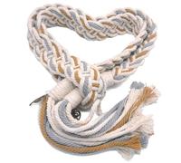 GMWJINQ Wedding Lasso Handfasting Cord in Natural Cotton - Traditional Celtic Pattern
