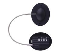 GmwyCzV Refrigerator Lock with Passwords, No Drilling Needed Safety Locks, Refrigerator Padlocks with Sticker, Child Drawer Locker, Cabinet Refrigerator (Black)