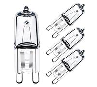 GMY G9 Halogen Light 25W 230V Oven Bulb 300℃ Heat Tolerant for Neff/Zanussi/Bosch/AEG/Stoves/Smeg/Microwave 4 Pack