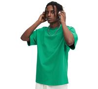 GMYG Accessible Luxury Essentials Men’s Oversize 100% Cotton, 10.2oz/yd² Heavy Ounce, Drop-Shoulder Crew Neck Short Sleeve T-Shirt(Meadow Green,XL)