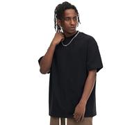 GMYG Accessible Luxury Essentials Men’s Oversize 100% Cotton, 10.2oz/yd² Heavy Ounce, Drop-Shoulder Crew Neck Short Sleeve T-Shirt(Black,S)