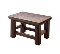GMZ&KEHC Wooden Step Stool for Adults and Toddlers,Foot Stool,Kitchen Wooden Stool,Small Bench for Kids,Sturdy Wood Stepping Foot Stools Indoor Outdoor, Home, Garden, Patio or Toy Room,A