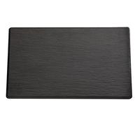 GN 2/4 tray SLATE 53 x 16,2 cm, H: 1,2 cm melamine, black