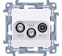 GN.2-KR.ANTEN.SAT-SAT-RTV WHITE SIMON10 CASK2.01/11