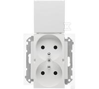 GN.2-KR.Z/U IP44 White Matte SIMON55 TGZ2BMCZ.01/111