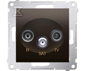 GN.ANT.RTV-SAT END.1.0DB BRONZE SIMON54 DASK.01/46