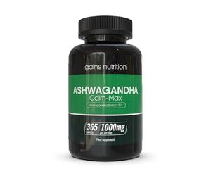 GN Ashwagandha | 365 Ashwagandha High Strength Tablets - 1000mg Ashwaganda Extract (10:1) per Serving | Ashwaganda Root Tablets | Non-GMO, Gluten & Allergen Free | Made in The UK