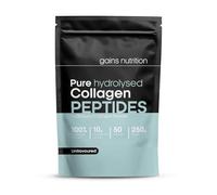 GN Collagen Peptides Powder | Hydrolyzed Bovine Collagen Powder - 250g Collagen-Supplements Halal & Kosher | Unflavoured & Unsweetened Collagen Supplements for Women & Men with Essential Amino (250g)