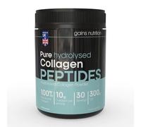 GN Collagen Peptides Powder | Hydrolyzed Bovine Collagen Powder - 300g Collagen Supplements | Unflavoured & Unsweetened Collagen Supplements for Women & Men with Essential Amino Acids | Allergen Free