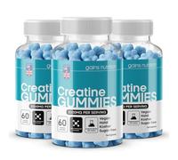 GN Creatine Gummies | 180 Chewable Creatine Gummies for Men & Women - 3000mg Creatine-Monohydrate Per Serving | Berry Flavour, Non-GMO & Suitable for Vegans & Vegetarians