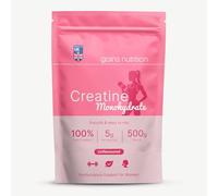 GN Creatine Powder for Women | 500g High Strength Creatine Monohydrate Powder for Females - 5g per Serving | Unflavoured Filler Free Creatine-Monohydrate | Non-GMO & Gluten Free