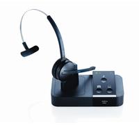 GN Jabra Pro 9450 Monaural Midi-Boom Noise Cancelling Cordless Headset - Black