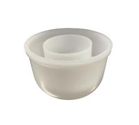 GN LTD Cheese Making Mould 4 - Baby Bel Gouda and Follower Ideal for Gouda & Edam Style