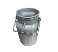 GN LTD Heavy-Duty Plastic Milk Churn with Lid & Handles - Dairythene - Airtight, Sterilisable Liquid Storage Container - Acid & Alkali Resistant - 10L