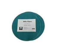 GN LTD MILK Milk Filters | 100-Pack, 6.5" | Virgin Material | Disposable Filter Sheets for Milk Strainer or Funnel | Hygienic Resealable Pack | Fast, Fine Filtration