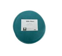 GN LTD MILK Milk Filters | 100-Pack, 7.5" | Virgin Material | Disposable Filter Sheets for Milk Strainer or Funnel | Hygienic Resealable Pack | Fast, Fine Filtration