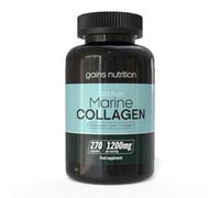 GN Marine Collagen Capsules | 270 High Strength Collagen Supplements - 1200mg Marine Collagen per Serving with 18 Amino Ccids | Non-GMO, Gluten & Allergen Free | Manufactured in The UK