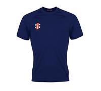 GN Matrix V2 Short Sleeve Adult Cricket T-Shirt - Navy - New for 2023 (M)