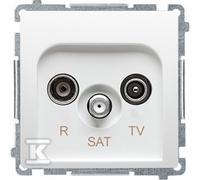 GN.RTV-SAT WHITE BMZAR-SAT10/P.01/11