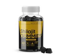 GN Shilajit Gummies | 60 High Strength Daily Gummies - Himalayan-Shilajit with Ashwagandha | Gummys for Men & Women | Non-GMO, Gluten & Allergen Free