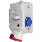 GN.Z AUS.0-1 32A/5P/2X230V IP44 OPTIMA 513.3257-2FFS