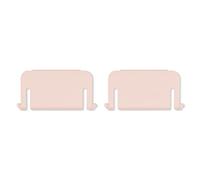 GNAFETS Feet, Legs Compatible with Logitech Wave Keys Keyboard (Pink)