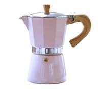 Gnali & Zani VEZ006/IND/PINK Venezia Coffee Maker 6 Cups Induction, pink