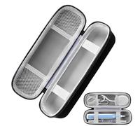 GNALIA Toothbrush Case 1 Piece, Electric Toothbrush Case for Phili Soni Care, Travel Case 22 cm x 6.5 cm x 6.5 cm, Black