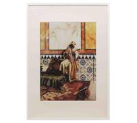 Gnaoua In A North African Interior A3 A4 Framed Print Picture