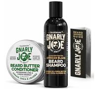 Gnarly Joe Beard Butter Conditioner 80g. 100% Natural Ingredients. Leave-In Beard Softener. Argan Butter, Shea Moisture, Beard Balm, Beard Moisturiser (Beard Shampoo & Conditioner Gift Pack)