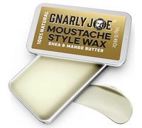 Gnarly Joe Moustache Wax - 14g Pocket Size - 100% Natural Strong Hold Moustache Wax for Men - 2-in-1 Styling & Conditioning with Beeswax, Mango Butter & Avocado Oil - Long Lasting Hold, Made in the UK