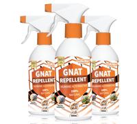 Gnat Away Gnat Stop Spray Repellent by UKGROW - Natural Gnat Solution with Lavender, Lemon, Peppermint - Safe for Plants and Fabrics - Effective Gnat Repellent and Gnat Control (500ml)