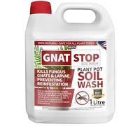 Gnat Stop Cleanse - No Gnats Anymore! Available in 1L and 5L - 100% Natural pest stop, Eco-Friendly Gnat Control Solution (1 Litre)