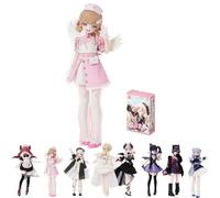 GNATAPIAY 1/6 BJD Dolls Blind Box,Kawaii BJD Dolls Candy Angel Series 1/6 Ball Jointed Doll Collectable Action Figure Posable Dress Up Doll for Girls Birthday Party Gift Toys