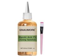 GNAUMORE 7% Glycolic Acid Toning Solution, 100ml Glycolic Acid Toner for Blemishes, Improves Skin Texture and Clarity, Softens and Moisturizes Skin, 100g, 1 Count